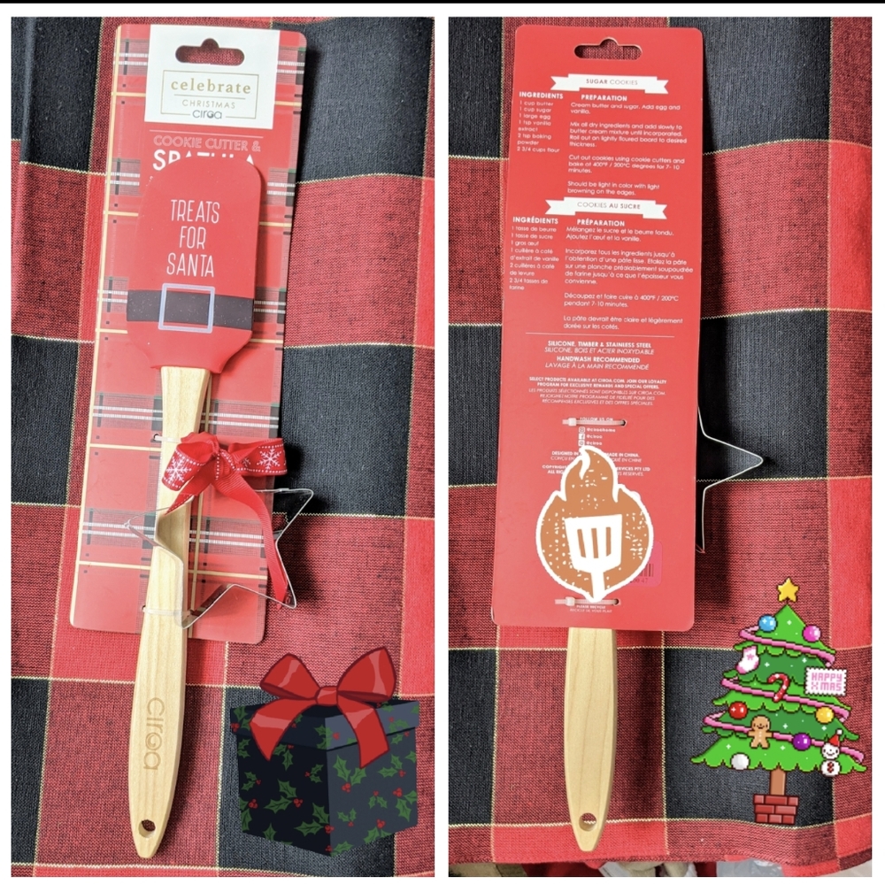 Cookie Cutter and Spatula Set NWT